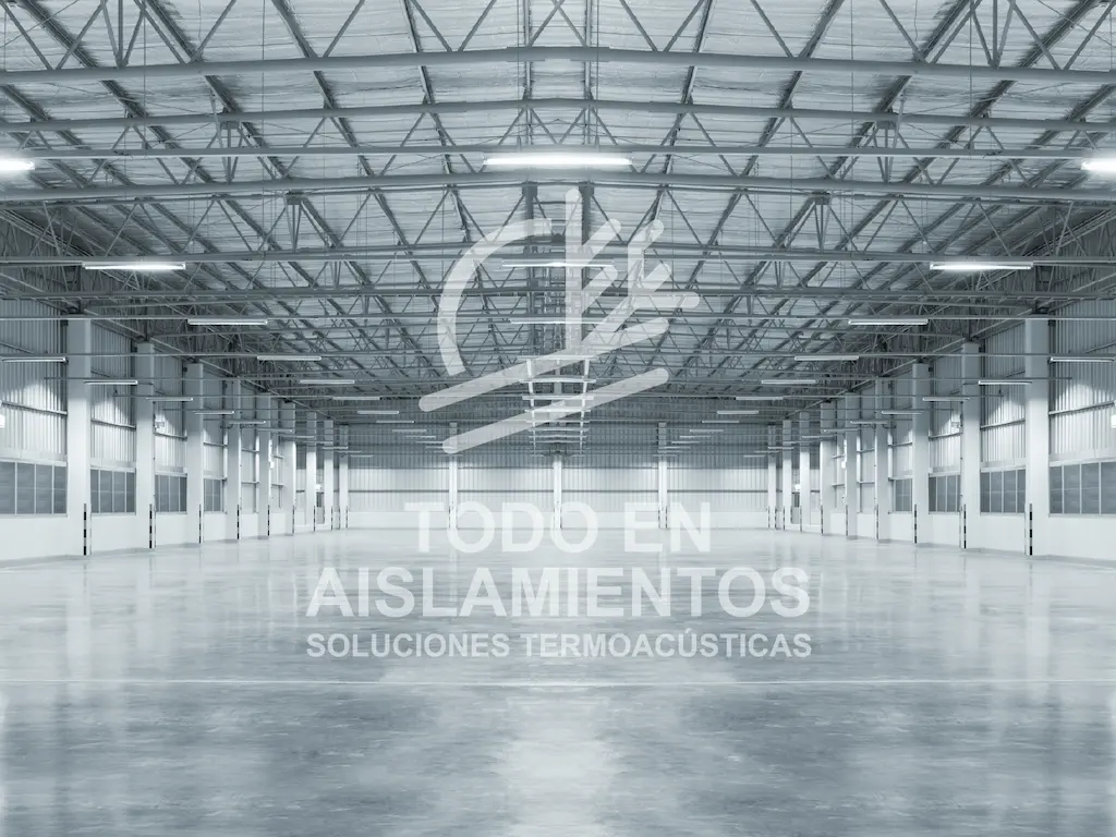 Industrial warehouse interior